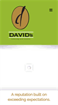 Mobile Screenshot of davidscateringandevents.com